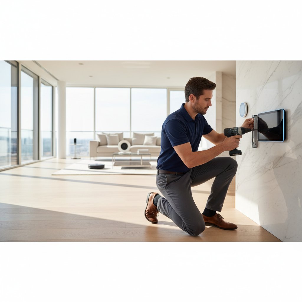 Smart home installation process